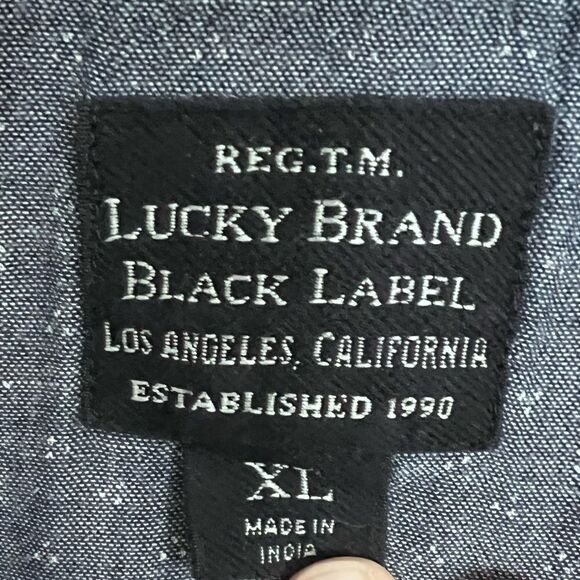 Men’s button up lucky brand - Picture 3 of 6